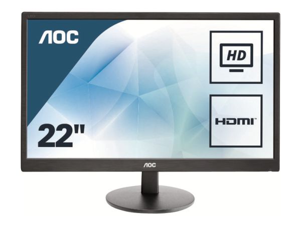 AOC e2270swhn - LED-Monitor - 54.6 cm (21.5") - 1920 x 1080 Full HD (1080p)