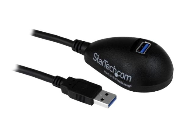 StarTech.com 1,5m SuperSpeed USB 3.0 Desktop Verlängerungskabel / Dockingkabel - Stecker / Buchse -