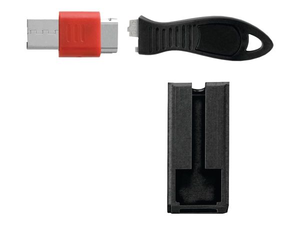 Kensington USB Port Lock with Cable Guard - Square