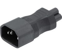 exertis Connect Strom Adapter IEC C14 an C5 - Adapter - Strom/Netzteil