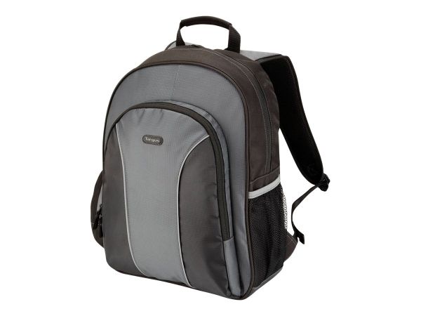 Notebookrucksack Essential schwarz/grau Notebookfach f. Bildschirme bis maximal
