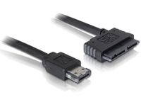 Delock Power Over eSATA cable - Power Over eSATA-Kabel - Mikro SATA (W)