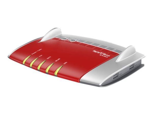 AVM FRITZ!Box 6430 Cable - Wireless Router - Kabelmodem - 4-Port-Switch - 1GbE - Wi-Fi - Dual-Band -