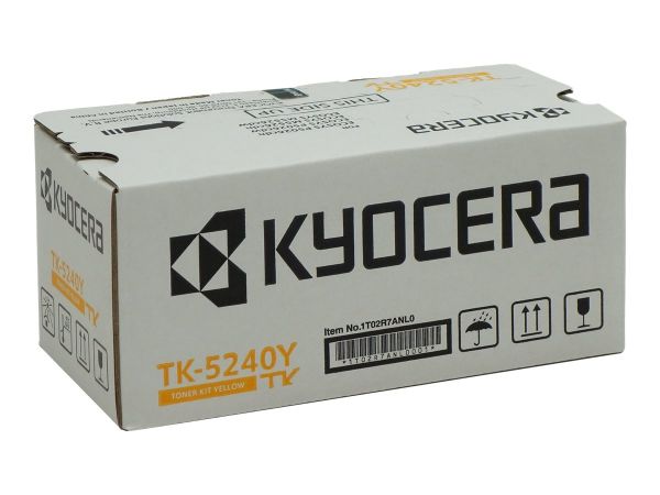 Toner Kit TK-5240Y gelb 3000 Seiten f. Ecosys M5526cdn M5526cdw P5026cdn P5026cd