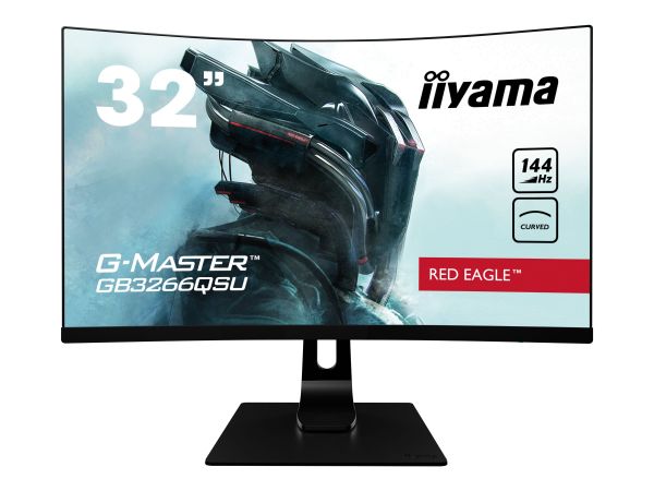Iiyama G-MASTER Red Eagle GB3266QSU-B1 - LED-Monitor - gebogen - 81.3 cm (32")