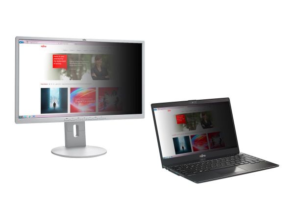 Fujitsu Blickschutzfilter für Notebook - 33,8 cm Breitbild (13,3 Zoll Breitbild)
