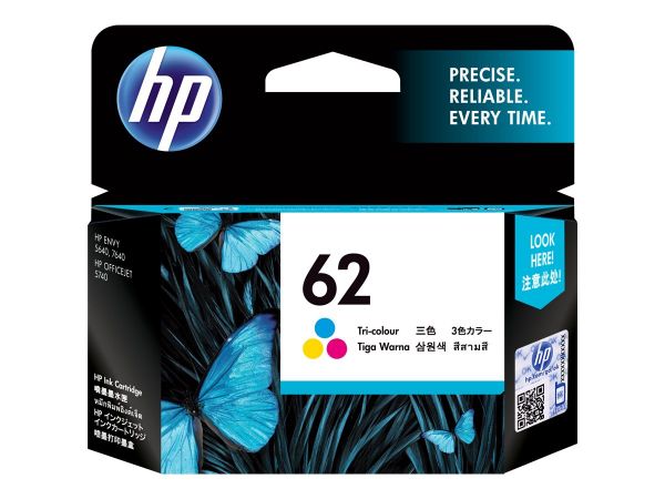 HP 62 - 4.5 ml - Farbe (Cyan, Magenta, Gelb)