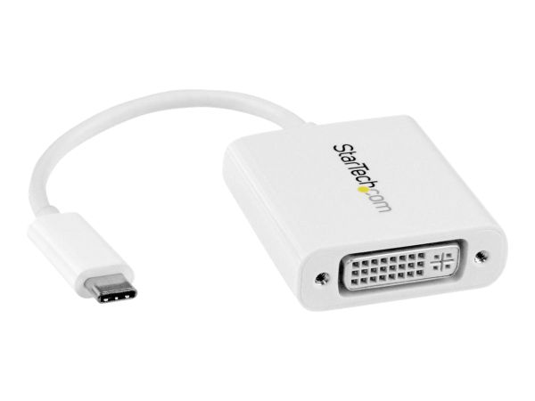 StarTech.com USB-C auf DVI Adapter - USB Type-C DVI Konverter für MacBook, Chromebook, Dell XPS oder