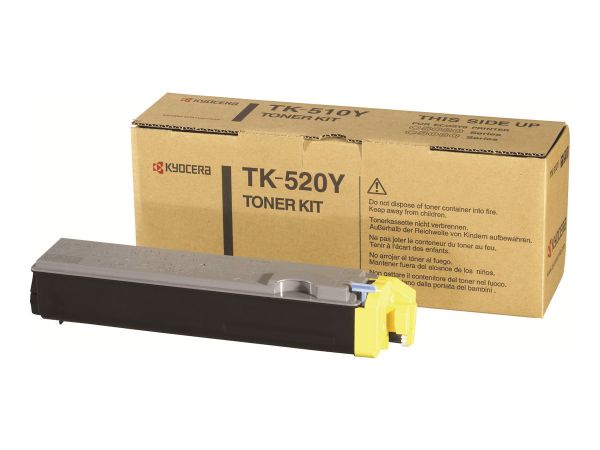 Toner TK-520Y gelb für FS-C5015N ca.4.000 Seiten