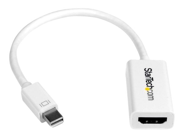 StarTech.com Mini DisplayPort auf HDMI 4k @ 30Hz Adapter - DP 1.2 zu HDMI Audio Video Konverter für