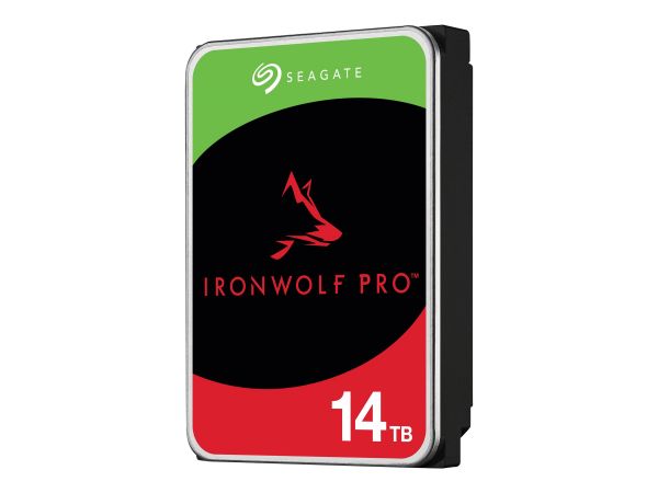 Seagate Ironwolf PRO Enterprise NAS HDD 14TB 7200rpm 6Gb/s SATA 256MBcache 8,9cm 3,5Zoll 24x7 CMR fü