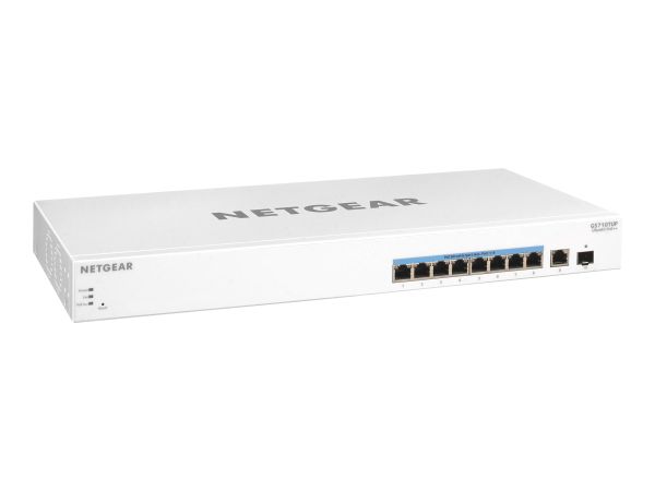 Netgear Smart GS710TUP - Switch - L3 Lite - Smart - 9 x 10/100/1000 (PoE++)