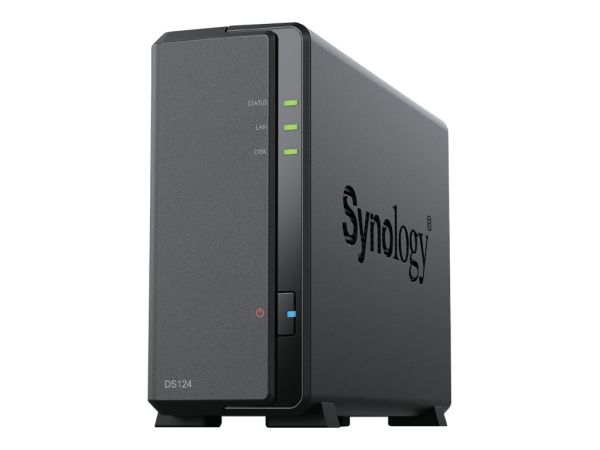 Synology Disk Station DS124 - NAS-Server - RAM 1 GB