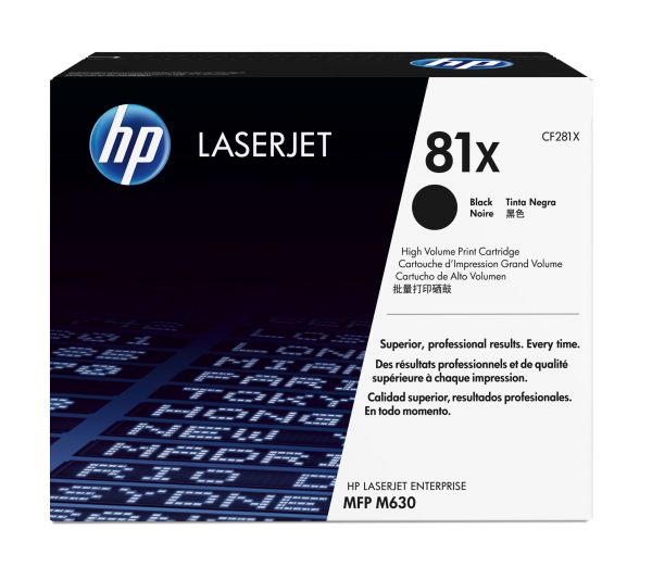 HP Toner 81X schwarz f. LaserJet 6000 Seiten