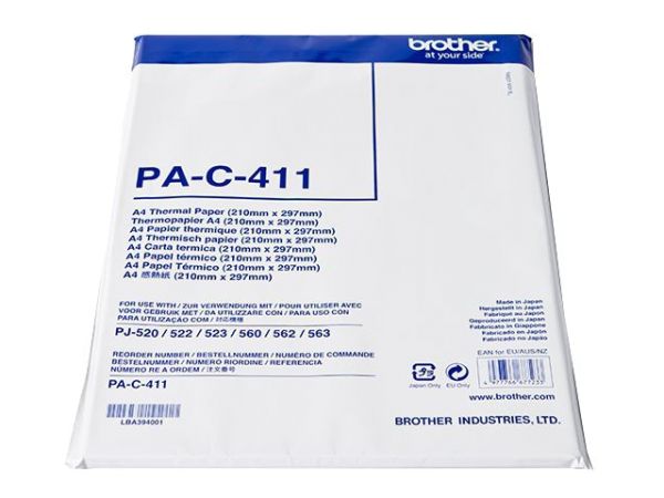 Brother Papier / Thermopapier / A4 / 100 Blatt,