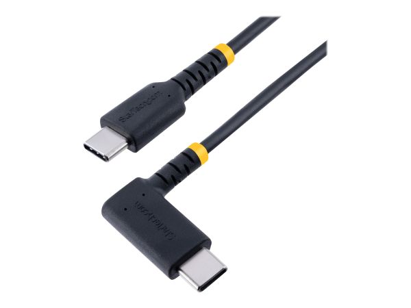 StarTech.com 6in (15cm) USB C Charging Cable Right Angle, 60W PD 3A, Heavy Duty Fast Charge USB-C Ca