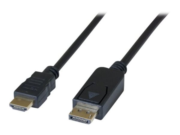 Tecline exertis Connect - Adapterkabel - DisplayPort männlich Verriegelung zu HDMI männlich