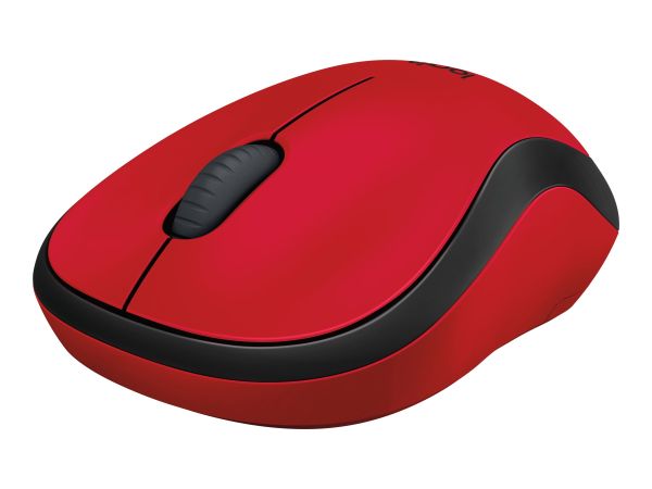Logitech M220 SILENT Maus rot