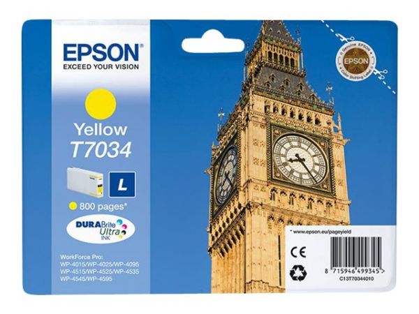 A0288902_Epson WP4000/4500-Serie Tintenpatrone L Yellow 0.8k_C13T70344010_1