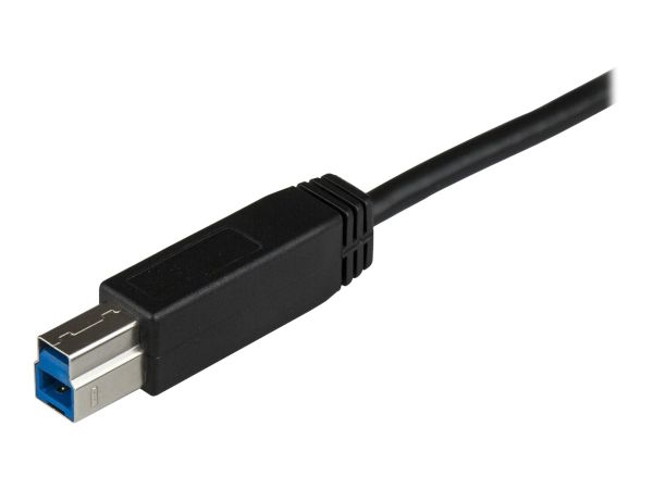 StarTech.com 1m USB 3.1 USB-C auf USB-B Kabel - USB 3.1 Anschlusskabel - USB-Kabel - 24 pin USB-C (M