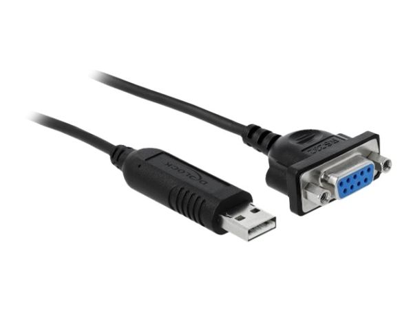 Delock Kabel seriell - USB (M) zu DB-9 (W)