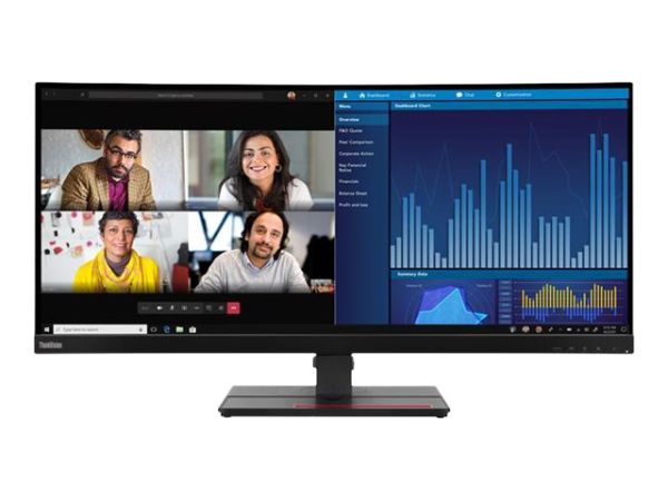 Lenovo ThinkVision P34w-20 - LED-Monitor - gebogen - 86.7 cm (34.14")