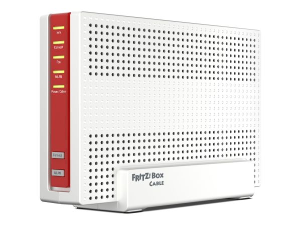 AVM FRITZ!Box 6690 Cable - Wireless Router - Kabelmodem 4-Port-Switch - 1GbE, 2.5GbE - Wi-Fi 6 - Dua