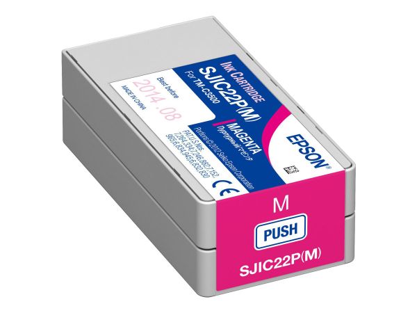 Tintenpatrone SJIC22P(M) magenta f. TM-C3500