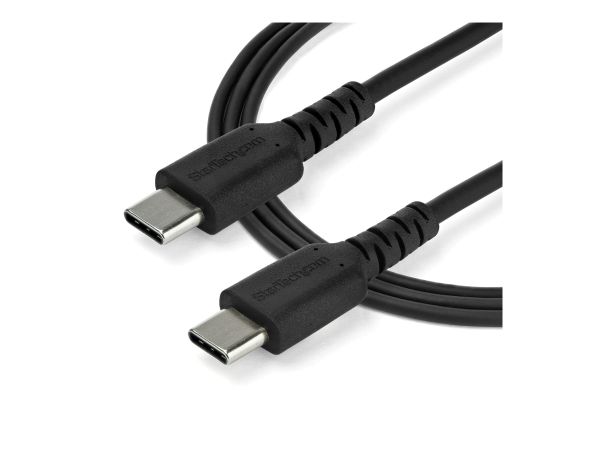 StarTech.com 1m USB-C Ladekabel - Langlebiges USB 2.0 Typ C zu USB C Datenübertragungs-/Schnellladek