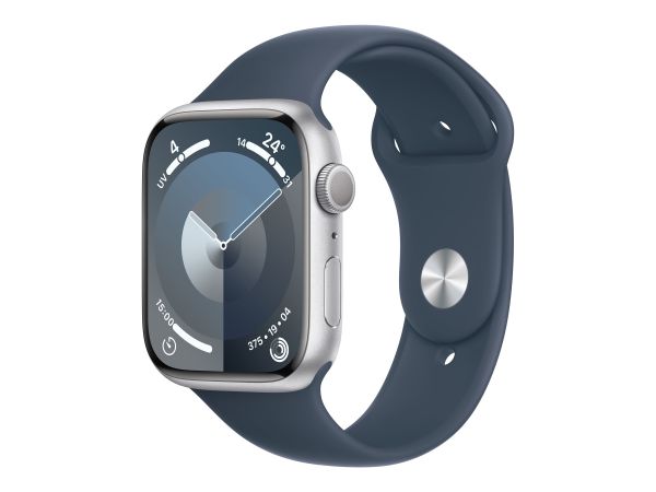 Apple Watch Series 9 (GPS) - 45 mm - Aluminium, Silber