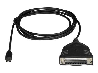 StarTech.com USB-C auf Parallel Druckerkabel - USB zu DB25 - Druckerkabel Adapter - USB C Druckerkab