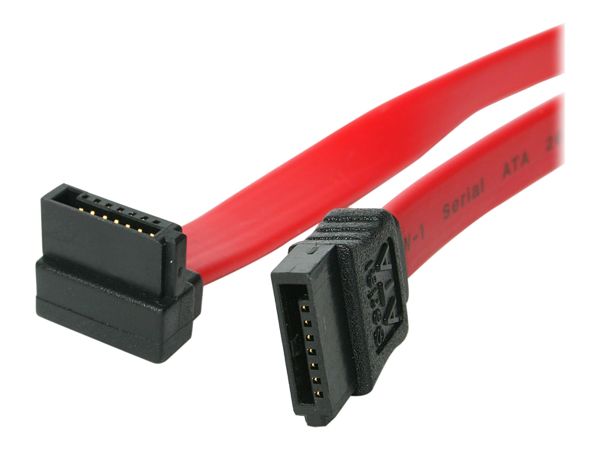 StarTech.com 91cm rechtsgewinkeltes SATA Kabel - Seriell-ATA Anschlusskabel - SATA-Kabel - Serial AT