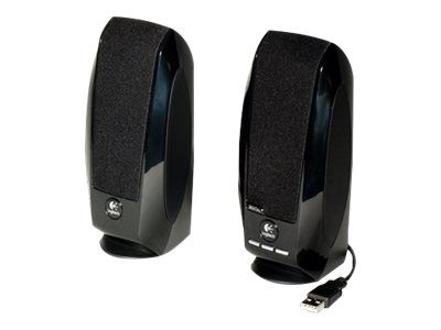 Lautsprecher S150 USB sw 1,2 Watt RMS + Reiseetui + Stummschalter