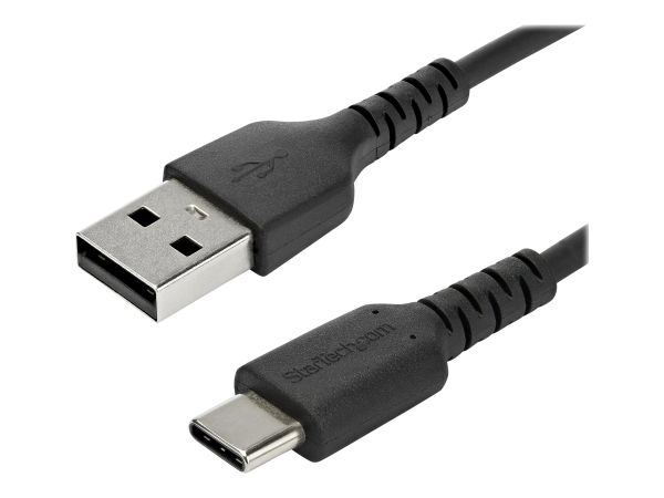 StarTech.com 1m USB-A auf USB-C Ladekabel - Dauerhaftes USB 2.0 auf USB Typ-C Datenübertragungs- und