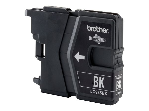 Brother LC985BK - Schwarz - original - Blister mit akustischem / elektromagnetischem Alarm