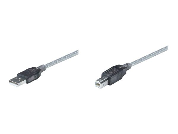Manhattan USB-A to USB-B Cable, 11m, Male to Male, Active, 480 Mbps (USB 2.0)