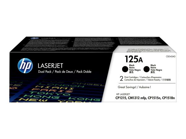 HP Toner 125A schwarz 2er Pack f. LaserJet