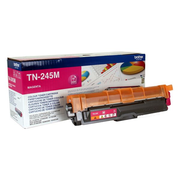 Toner TN-245M magenta f. DCP-9020CDW/HL-3140CW/3150CDW 2200 Seiten