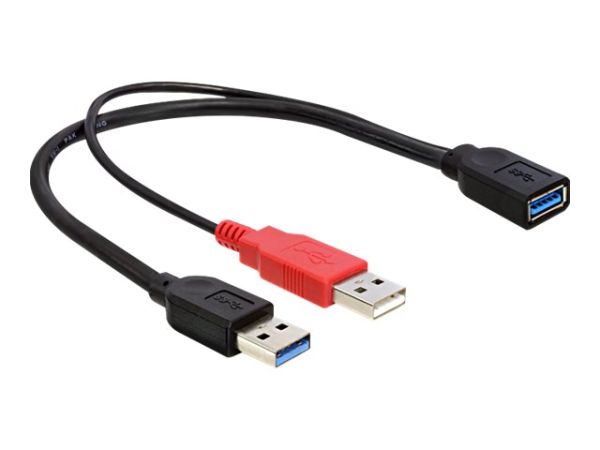 Delock USB-Kabel - USB Typ A (W) zu USB (nur Strom)