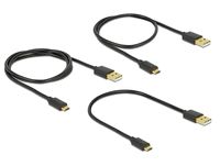 Delock USB-Kabelsatz - Schwarz