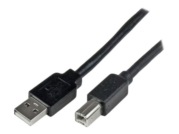 StarTech.com 20m aktives USB 2.0 A auf B Kabel - Stecker/Stecker - USB Druckerkabel 1x USB A / 1x US