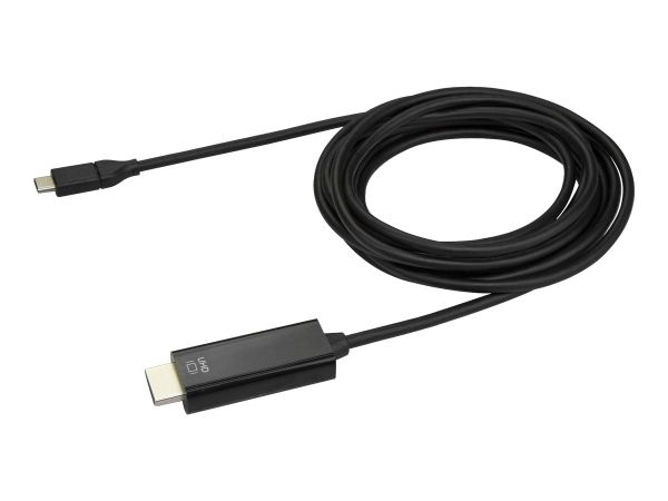 StarTech.com 10ft (3m) USB C to HDMI Cable, 4K 60Hz USB Type C to HDMI 2.0 Video Adapter Cable, Thun