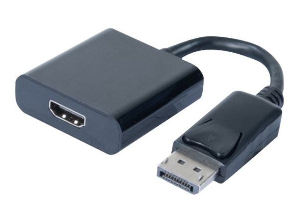 Tecline exertis Connect - Adapterkabel - DisplayPort männlich eingerastet zu HDMI weiblich