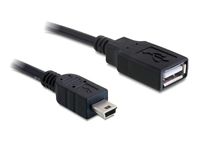 Delock USB-Kabel - USB (W) zu Mini-USB, Typ B (M)
