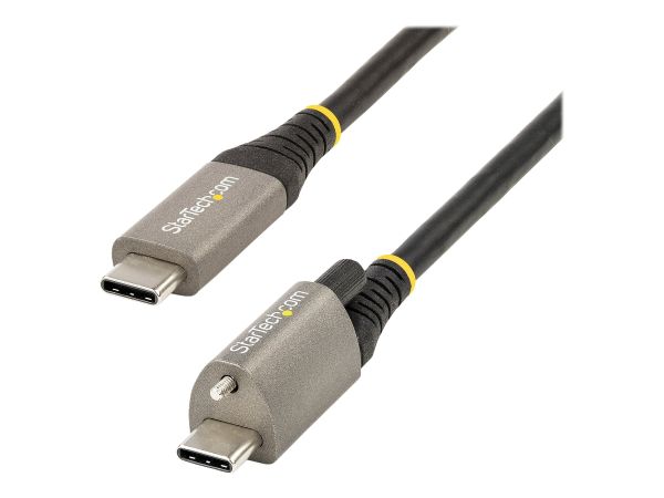 StarTech.com 50cm USB-C Kabel mit Oberseite Schraubensicherung 10Gbit/s - USB 3.1/3.2 Gen 2 Typ-C Ka