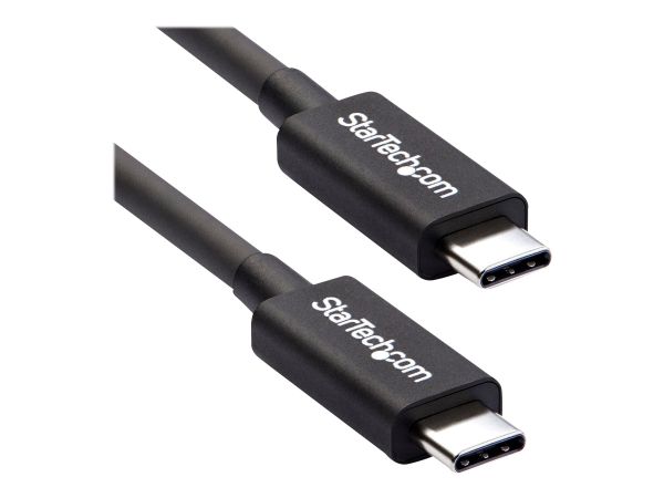 StarTech.com 50cm (1.6ft) Thunderbolt 3 Cable, 40Gbps, 100W PD, 4K/5K Video, Thunderbolt-Certified,