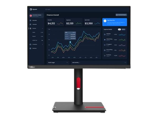 Lenovo ThinkVision T22i-30 - LED-Monitor - 54.6 cm (21.5")
