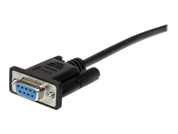 StarTech.com 50cm Seriell DB9 RS232 Verlängerungskabel - RS 232 DB-9 Kabel Verlängerung- DB 9 (Steck
