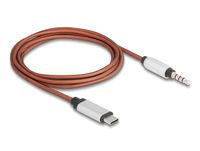 Delock AUX Kabel USB Type-C Stecker zu Klinkenstecker - Kabel - Digital/Daten