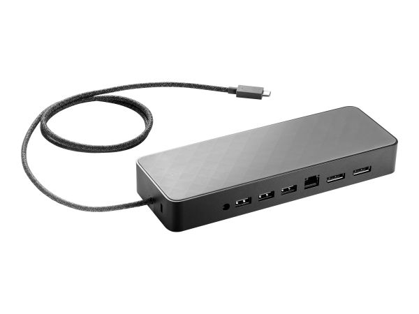 HP USB-C Universal Dock w/4.5mm Adapter USB 3.0 (3.1 Gen 1) Type-C Schwarz